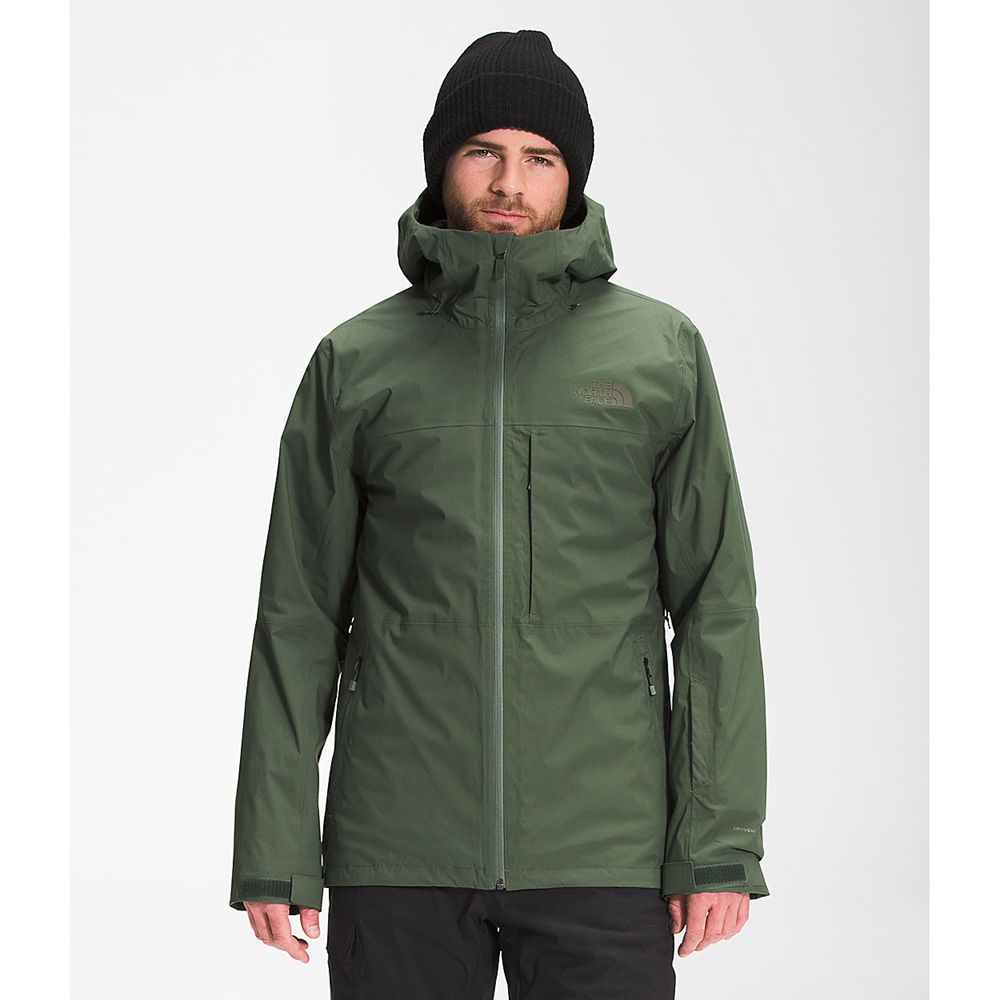 The North Face 3-In-1 Jackets Mens Australia - The North Face Thermoball™ Eco Snow Triclimate® Green